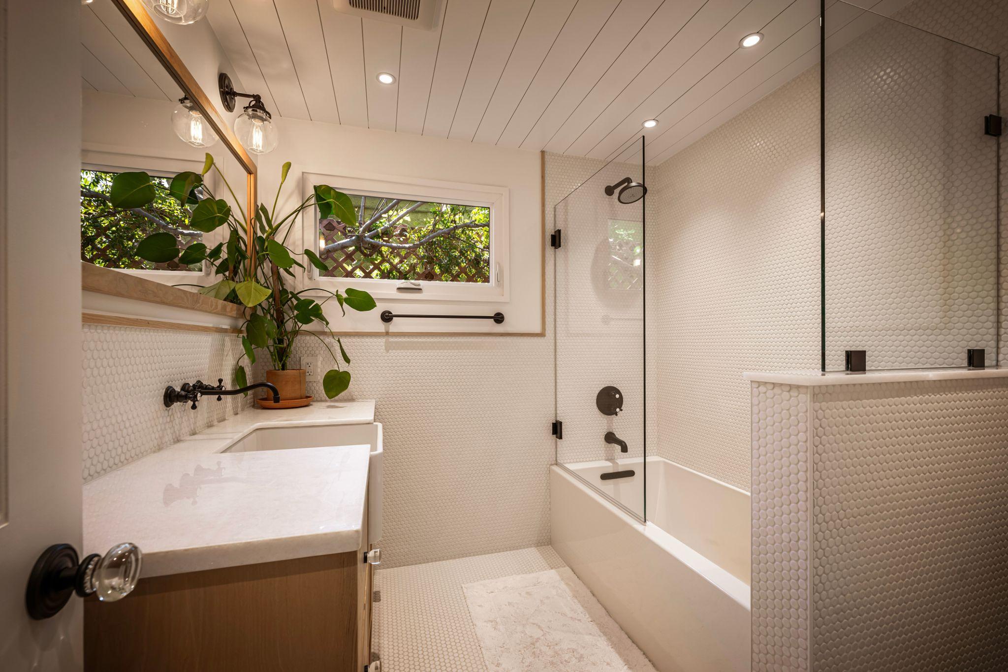 Salle de bain soignée